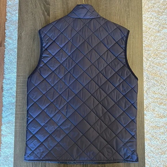 Club Room Quilted Navy Vest (S) - Only Worn Once! - Picture 5 of 5